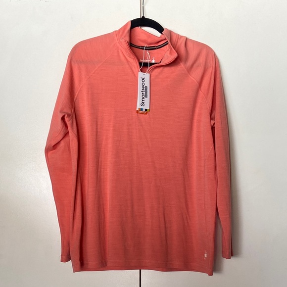 Smartwool Tops - Smartwool Thermal Base Layer 1/4 Zip Merino Wool, 2x Plus Size